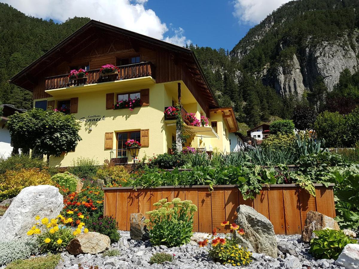 Ferienwohnung Landhaus Sonneck Pettneu am Arlberg Exterior foto